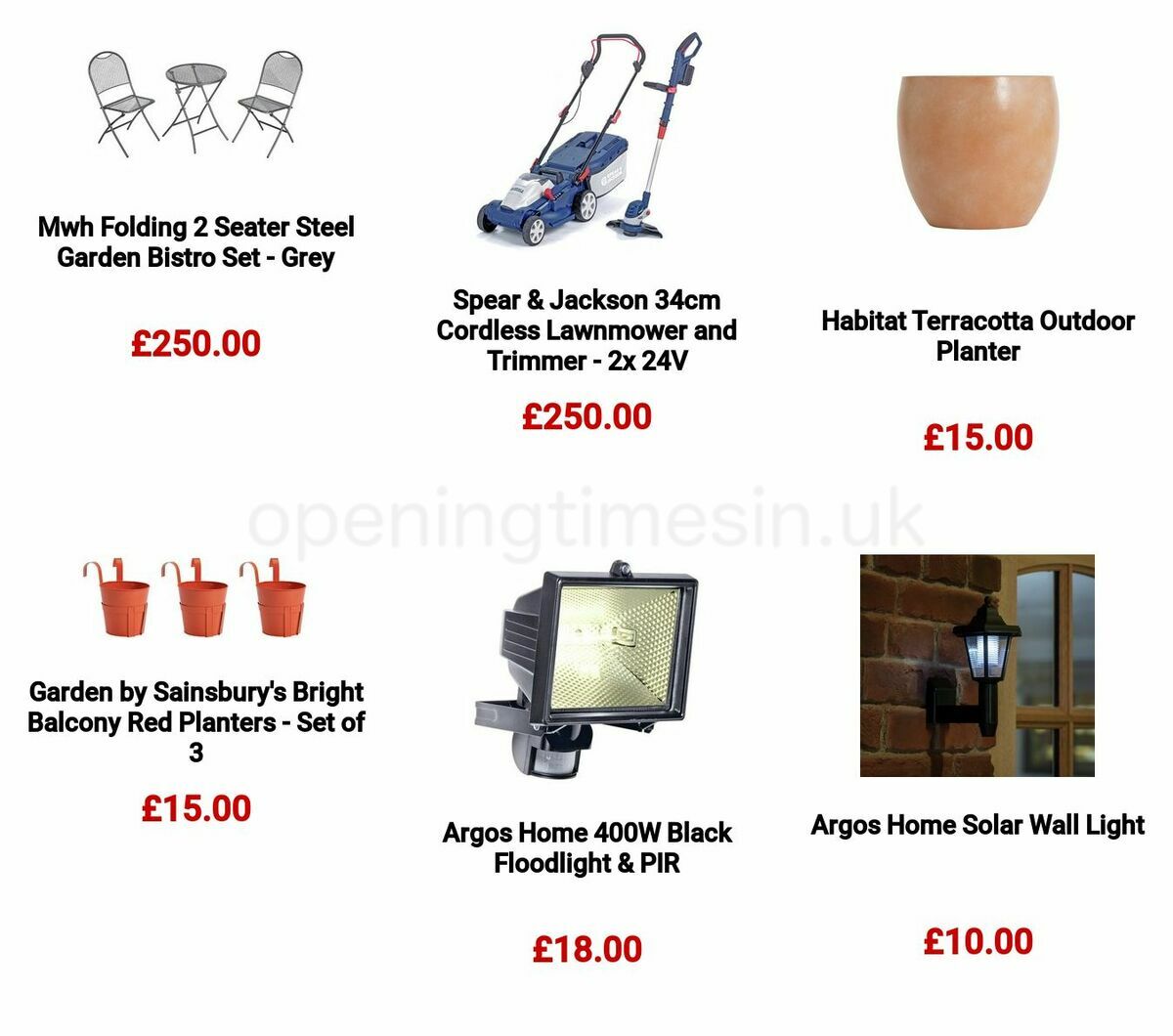 Argos Offers from 6 March