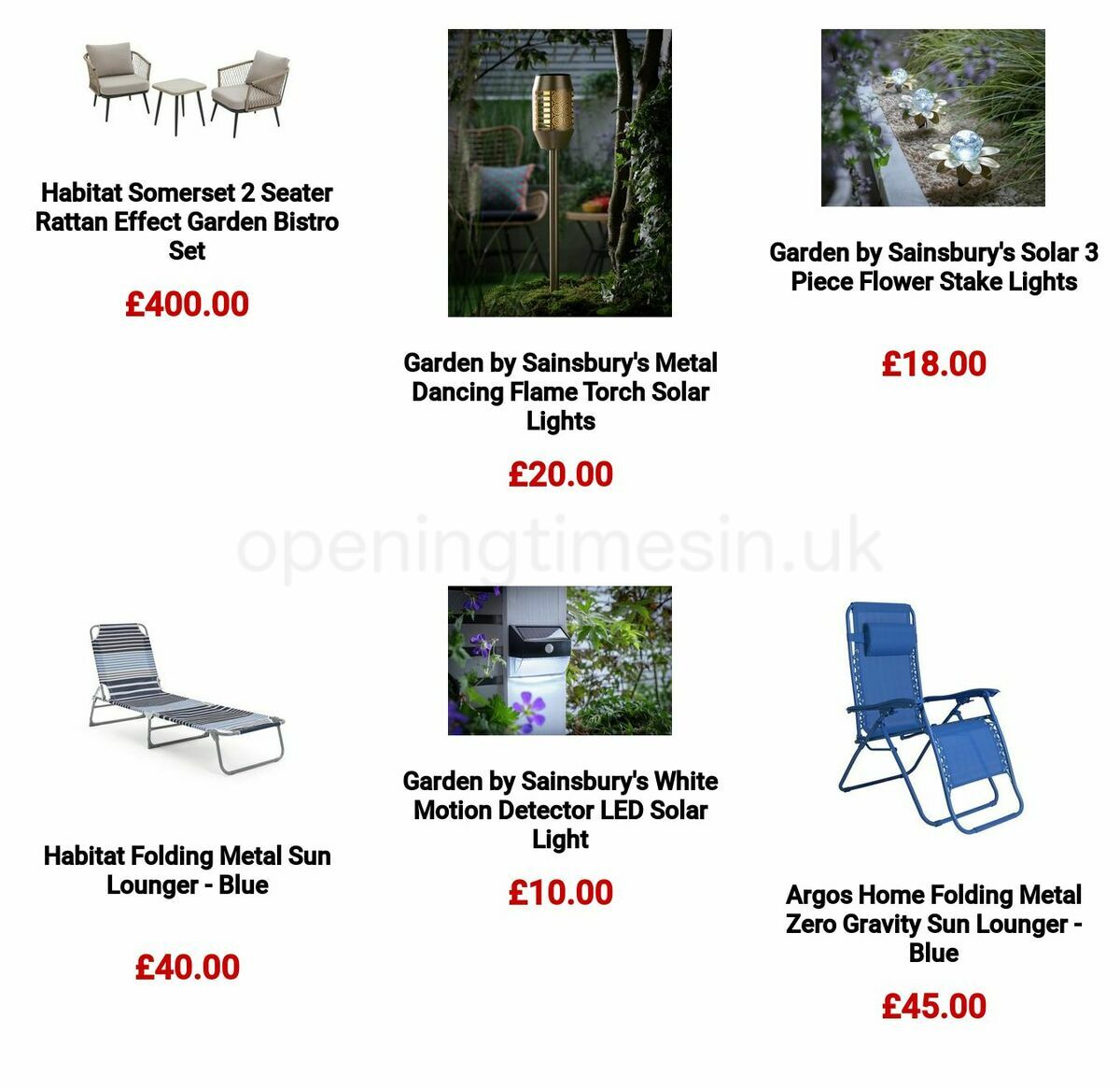 Argos Offers from 6 March