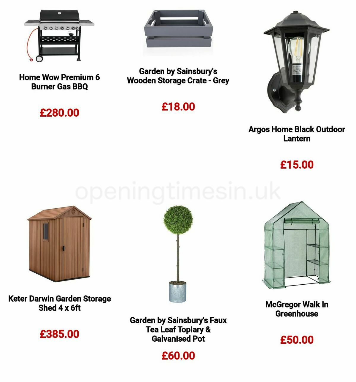 Argos Offers from 6 March
