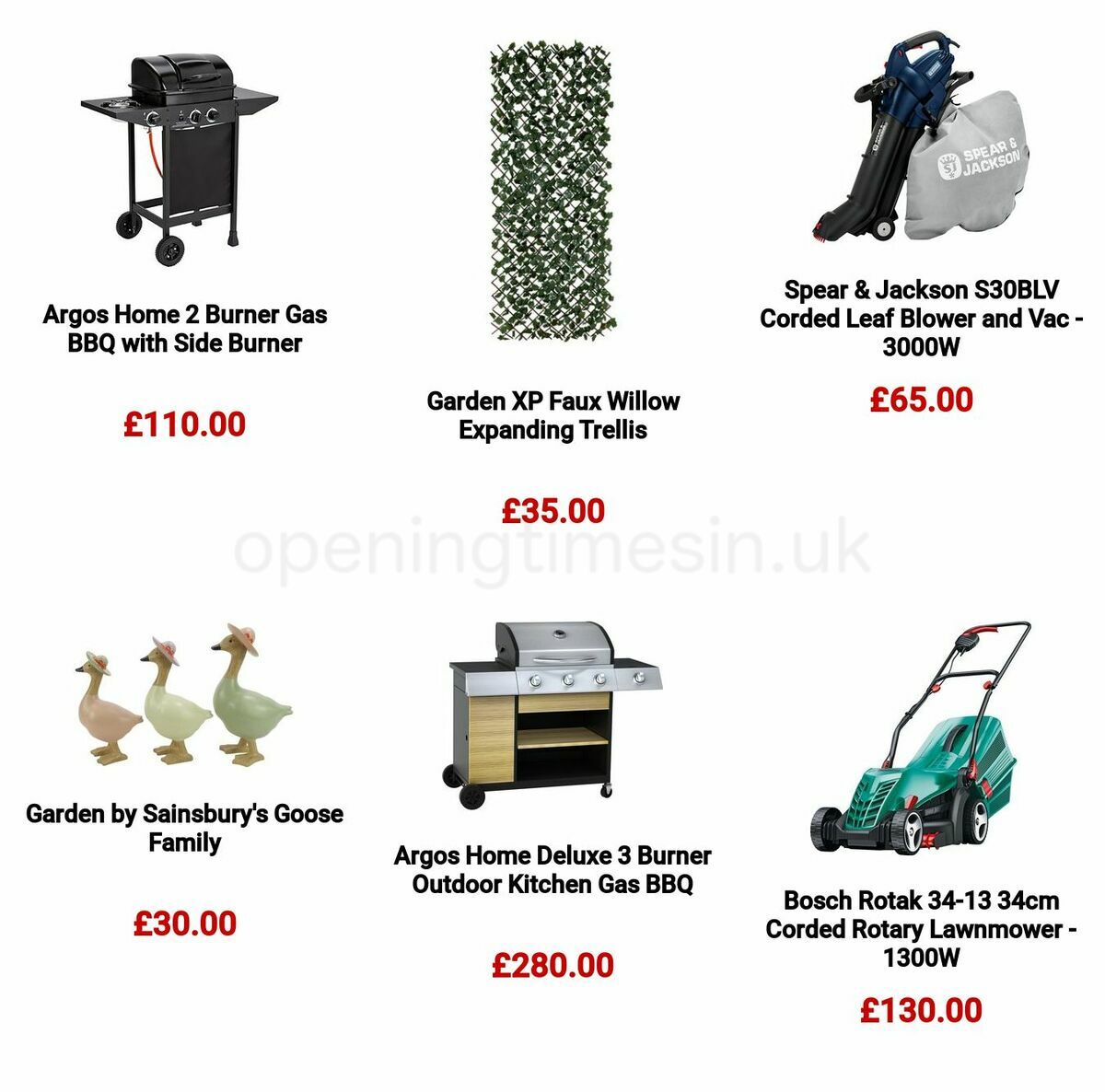 Argos Offers from 6 March