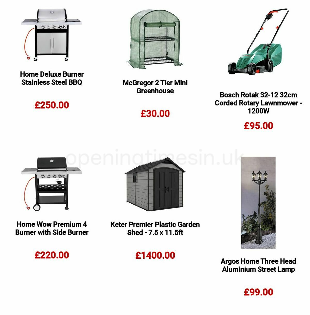 Argos Offers from 6 March