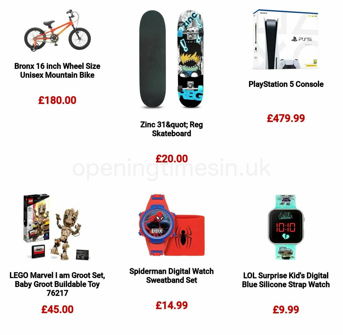 Argos Offers from 20 March