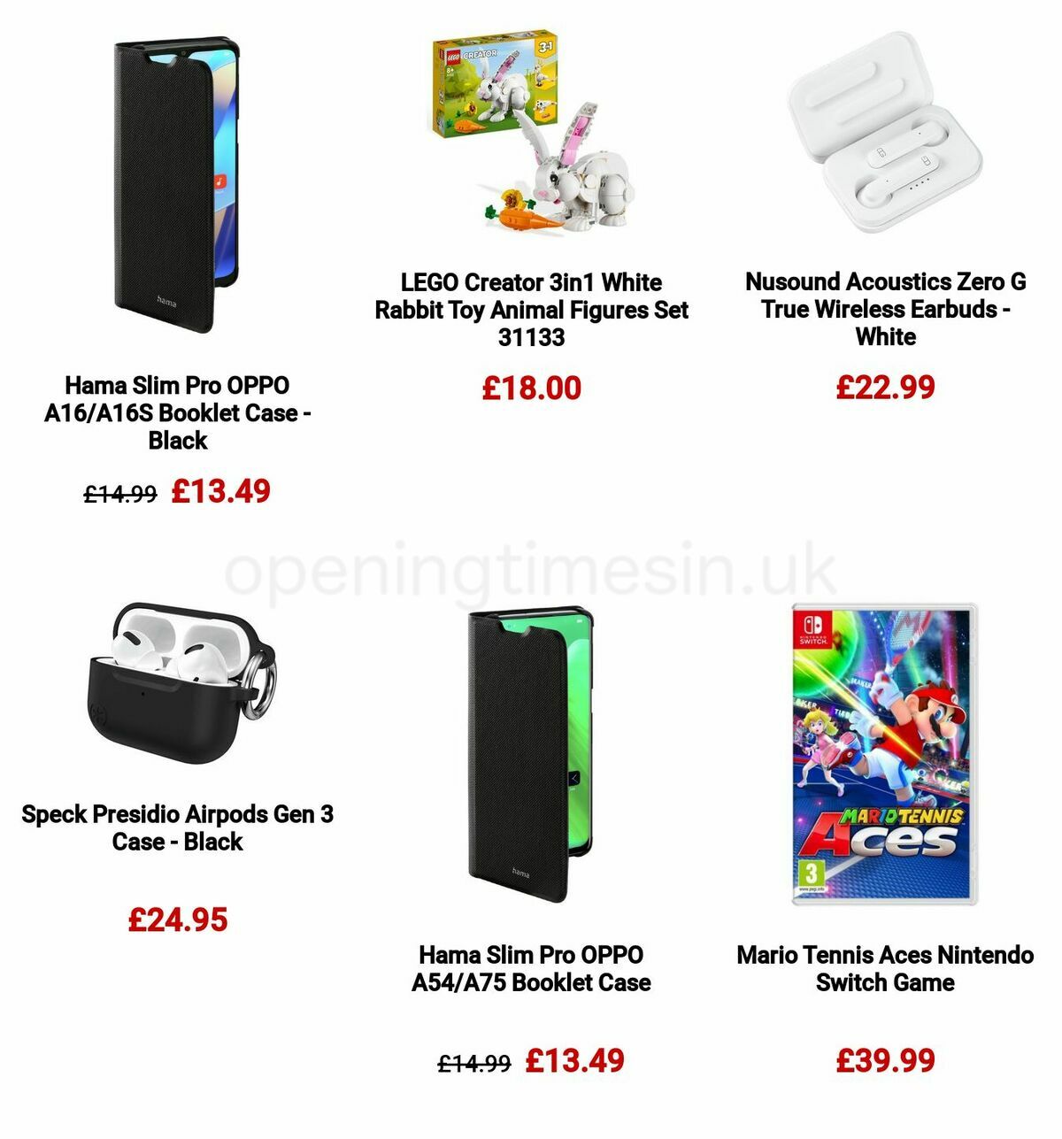Argos Offers from 20 March