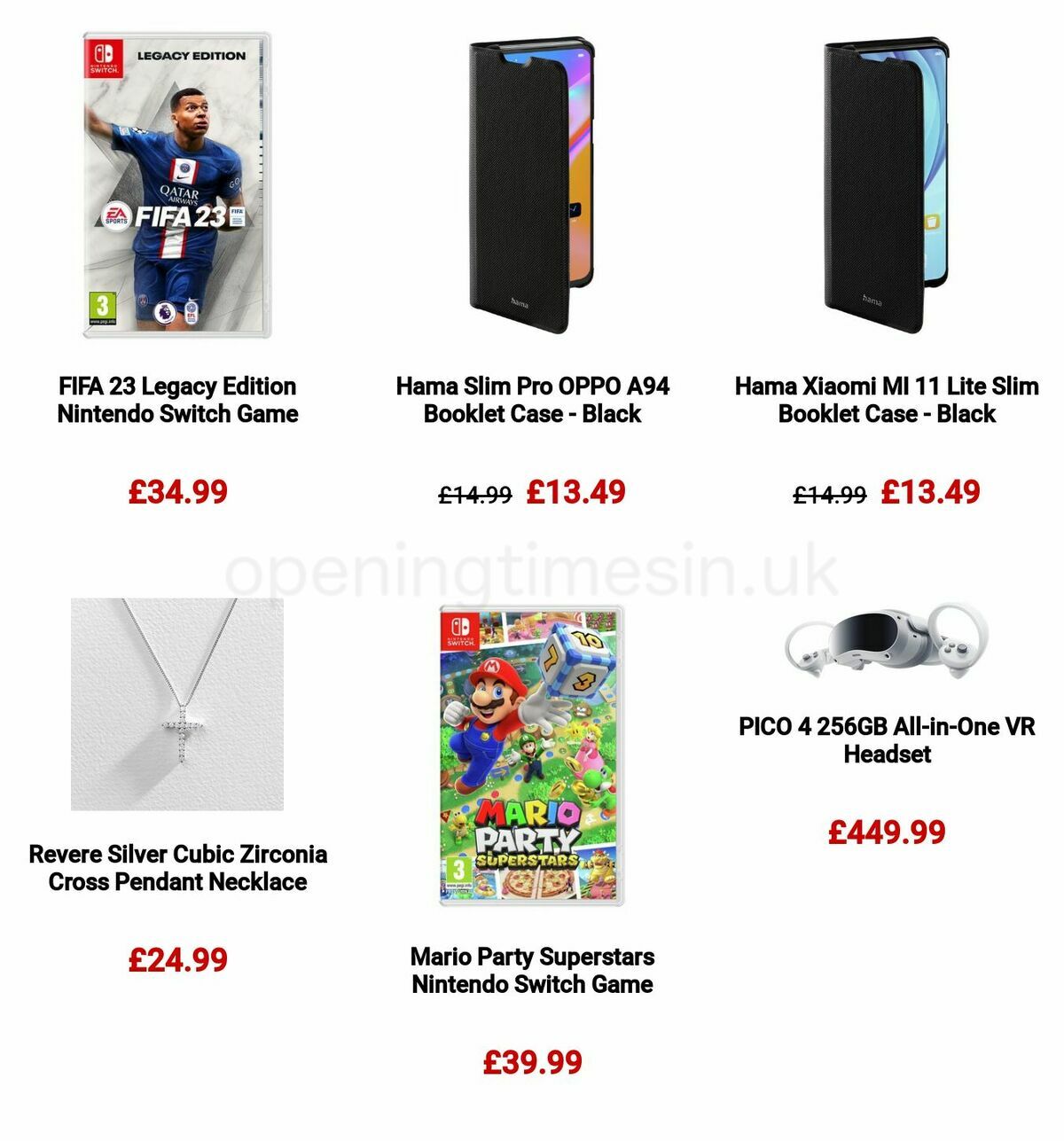 Argos Offers from 20 March