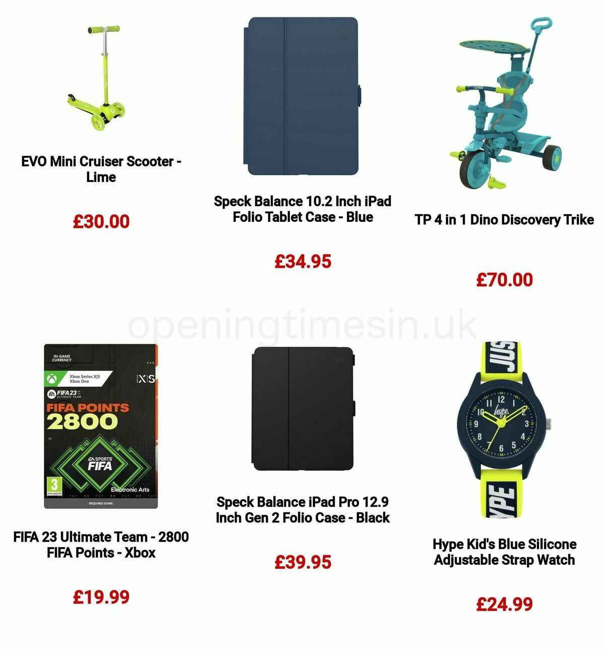 Argos Offers from 20 March