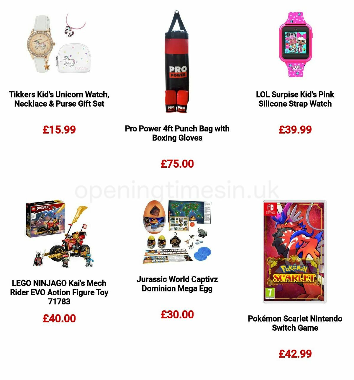 Argos Offers from 20 March