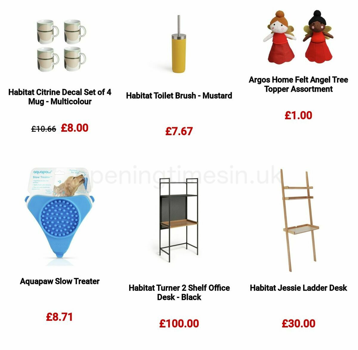 Argos Offers from 22 March