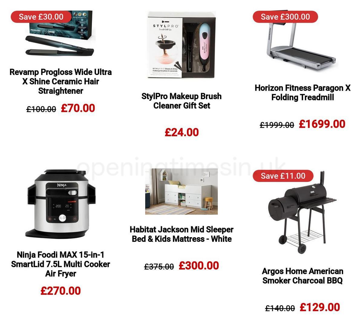 Argos Offers from 29 March