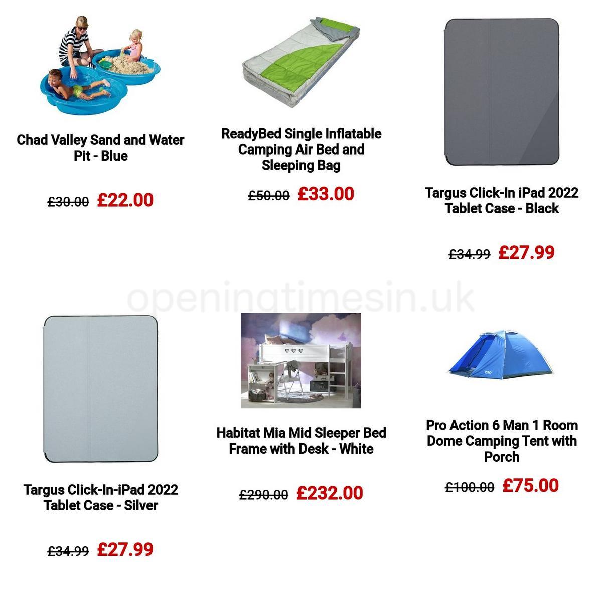 Argos Offers from 29 March