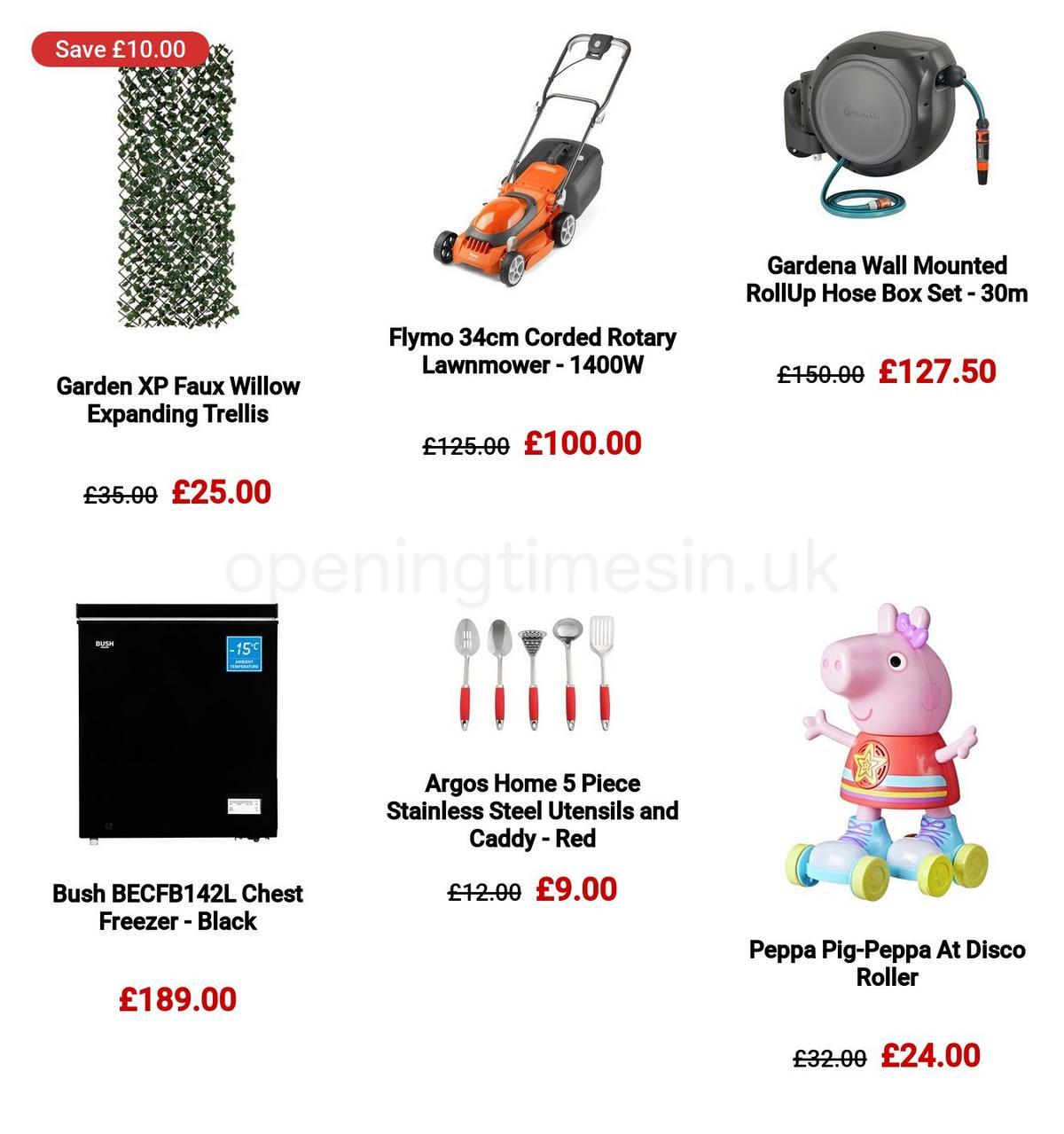 Argos Offers from 29 March