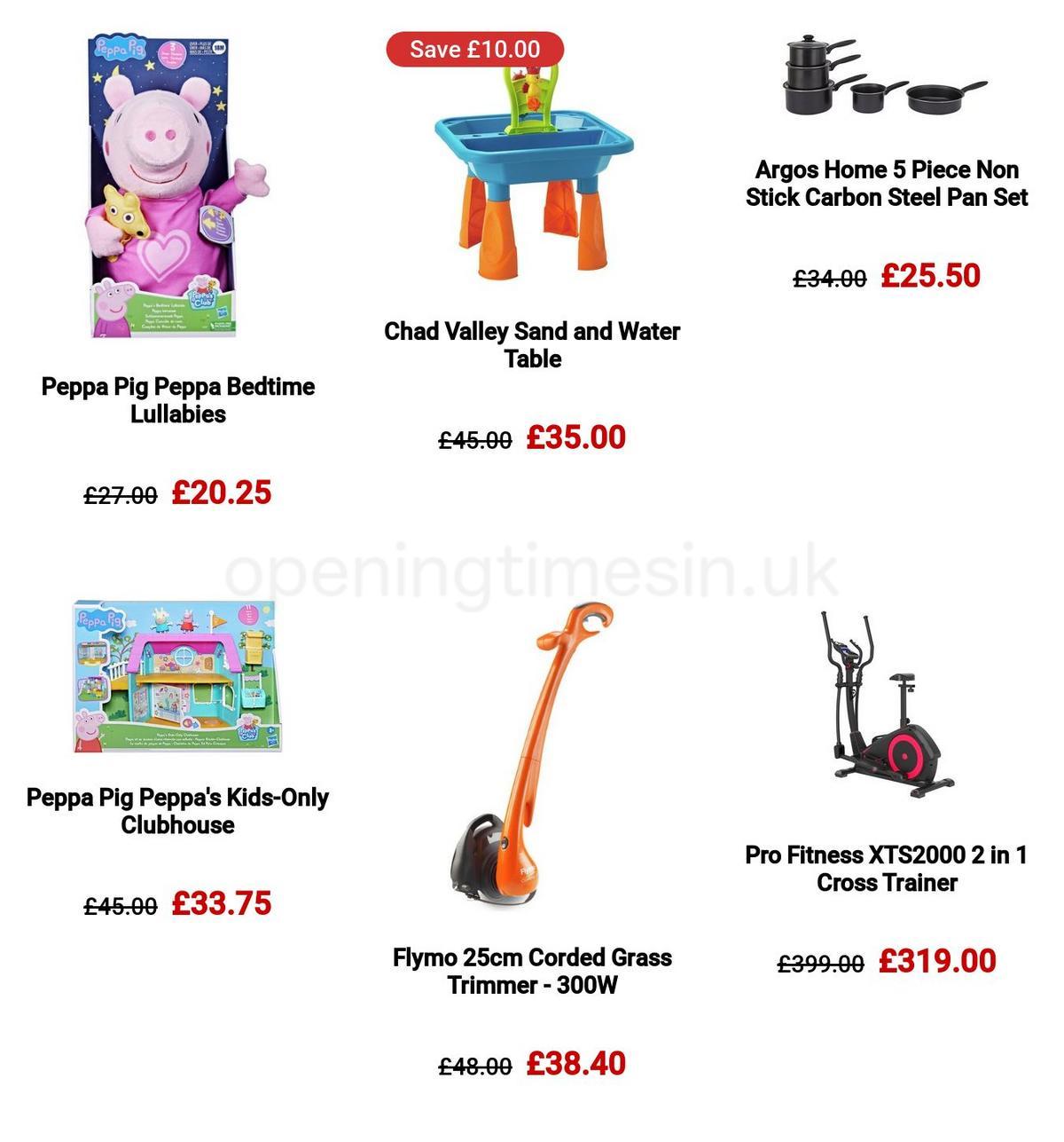 Argos Offers from 29 March