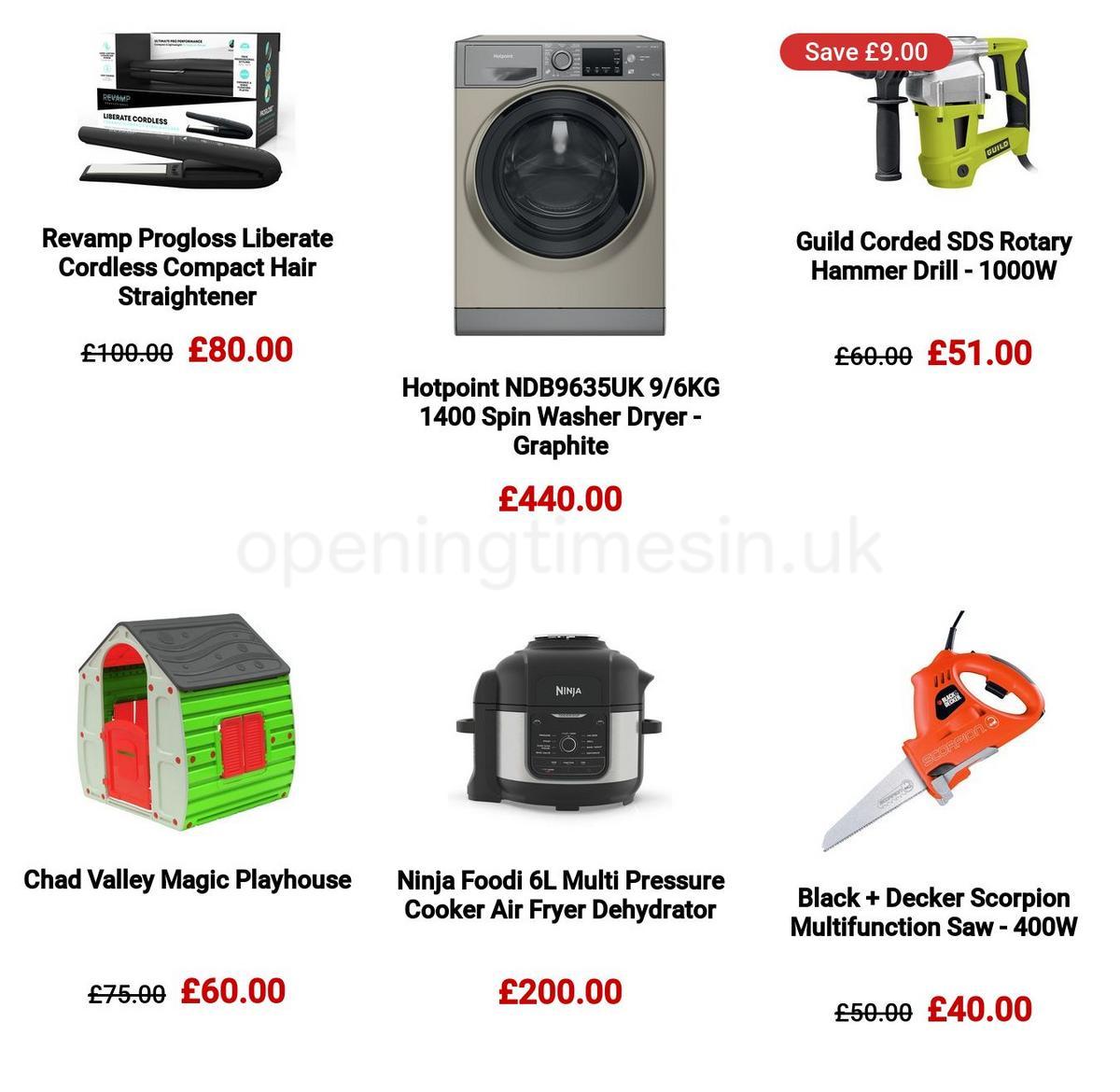 Argos Offers from 29 March