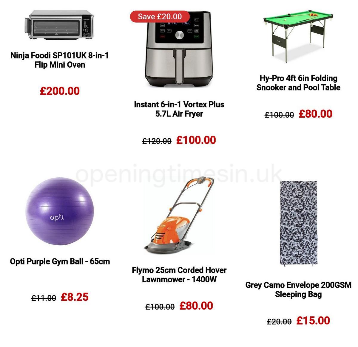 Argos Offers from 29 March