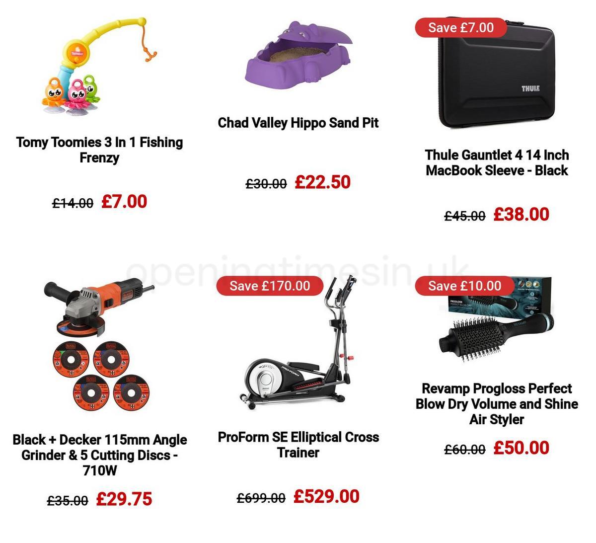 Argos Offers from 29 March