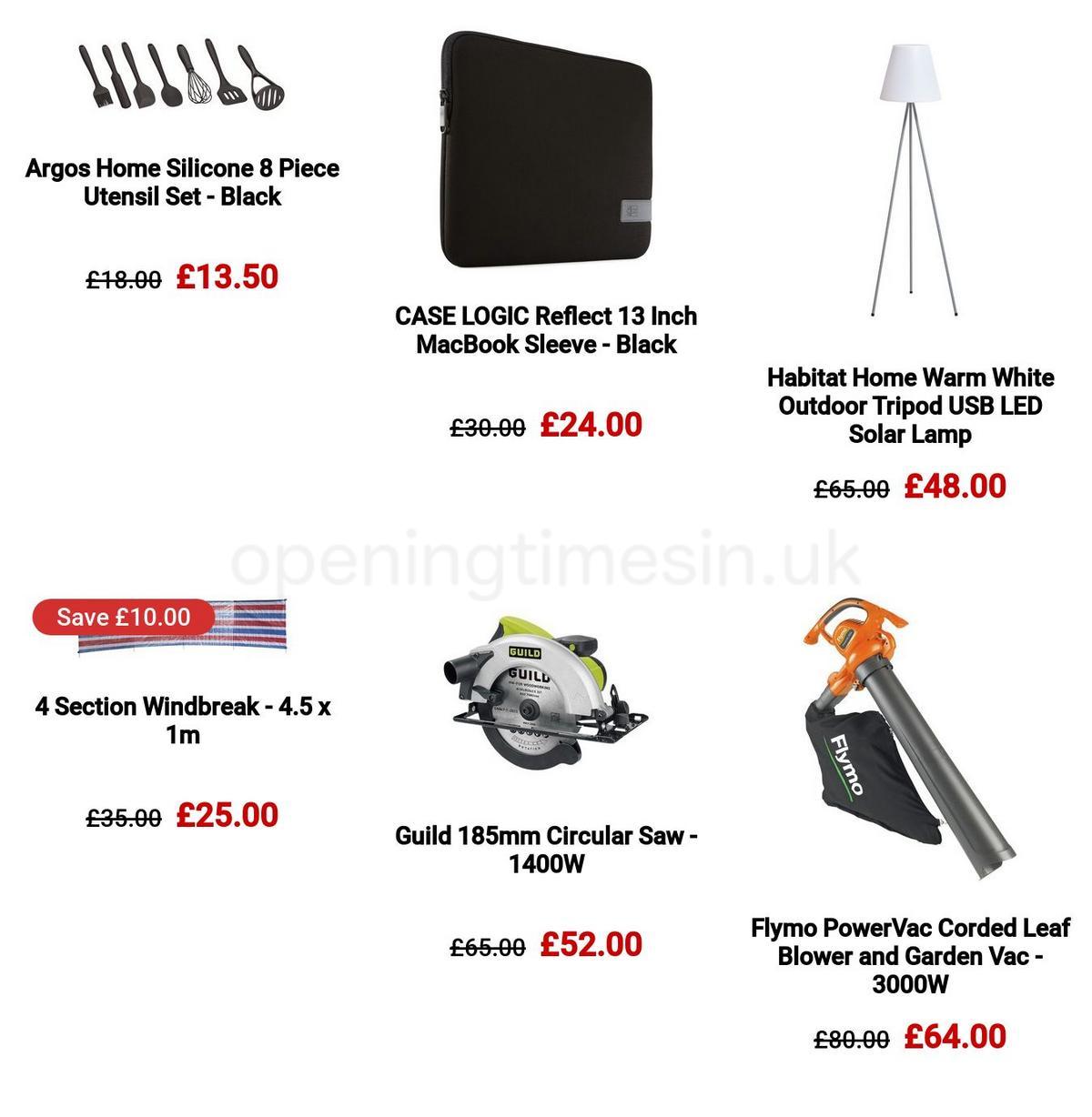 Argos Offers from 29 March