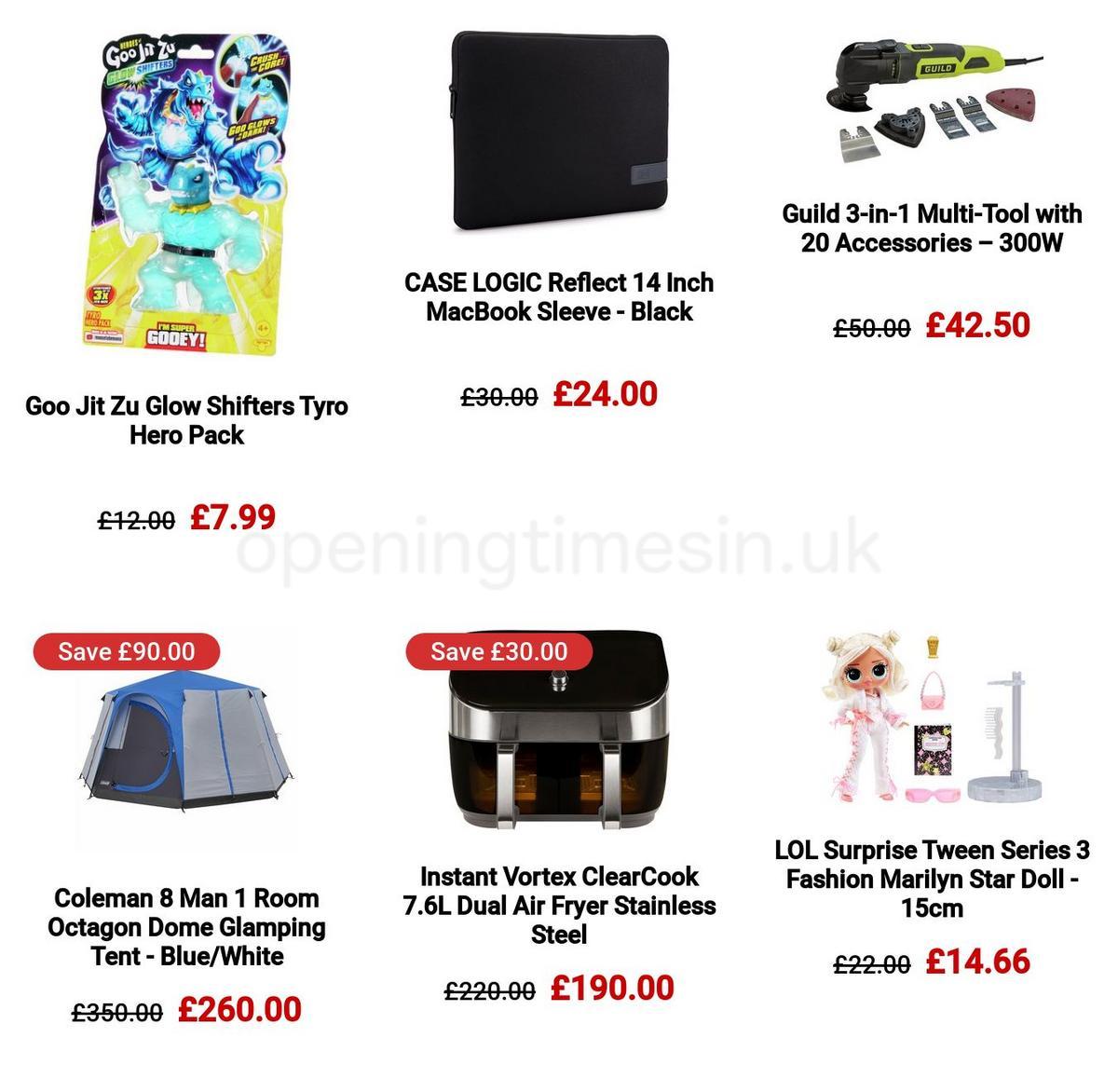 Argos Offers from 29 March
