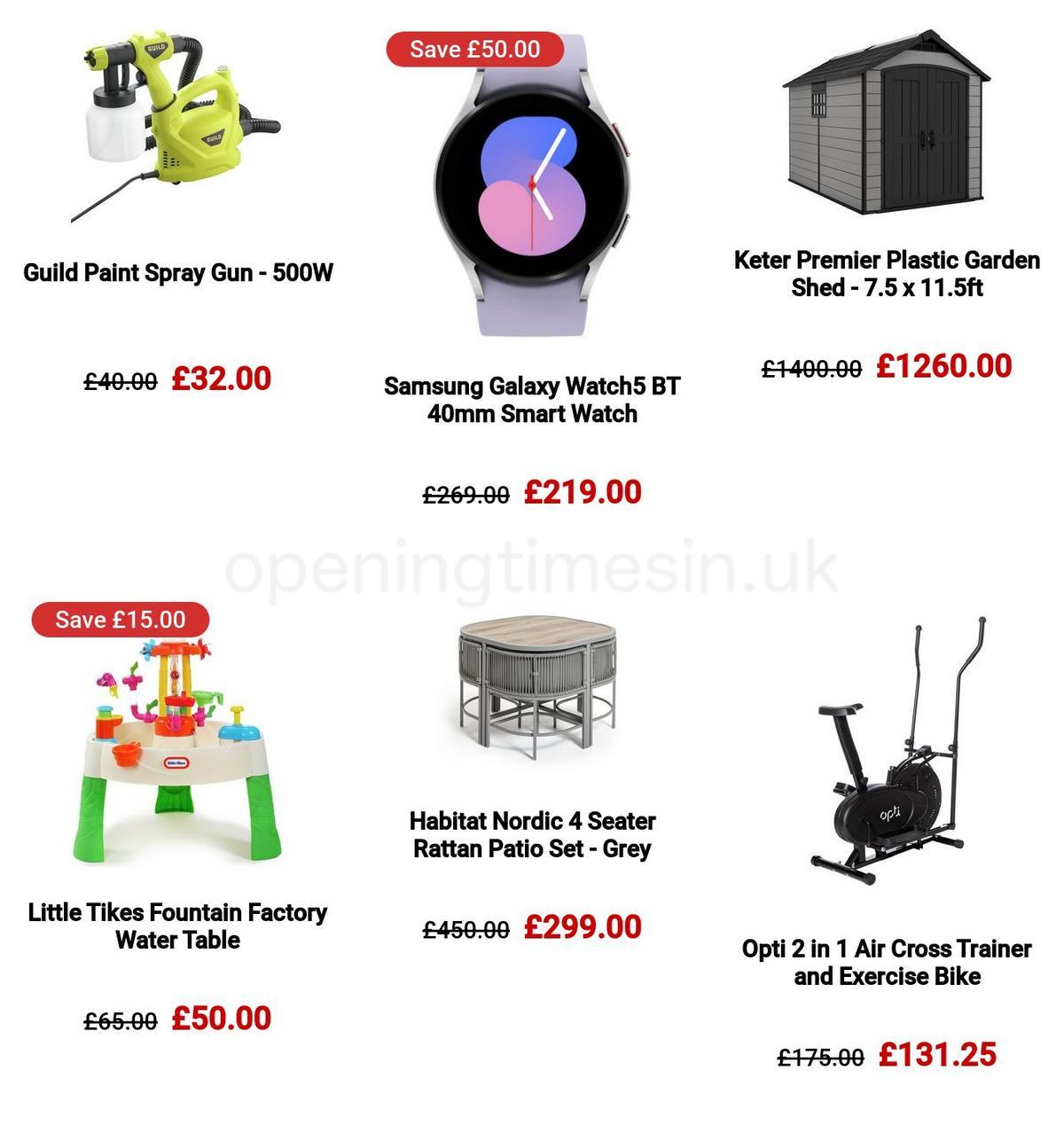 Argos Offers from 29 March