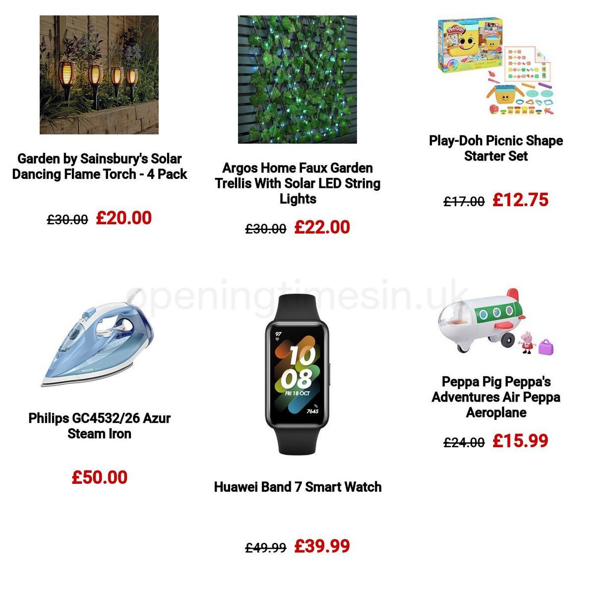 Argos Offers from 29 March