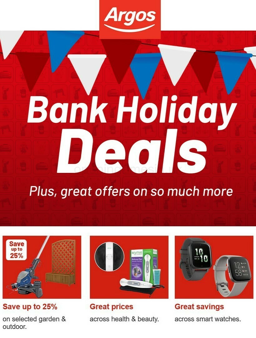 Argos Offers from 26 April