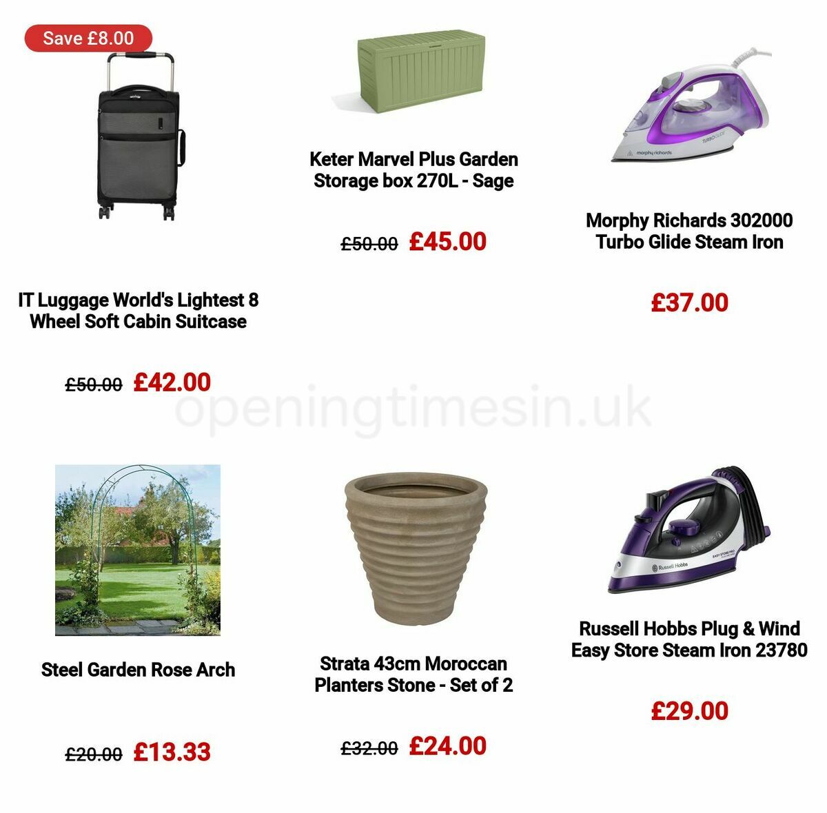 Argos Offers from 26 April