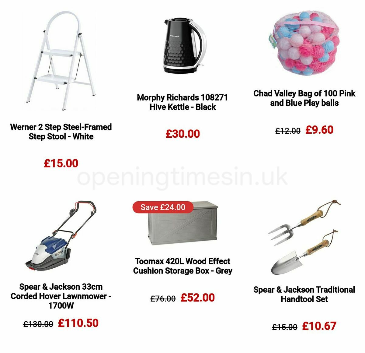 Argos Offers from 26 April