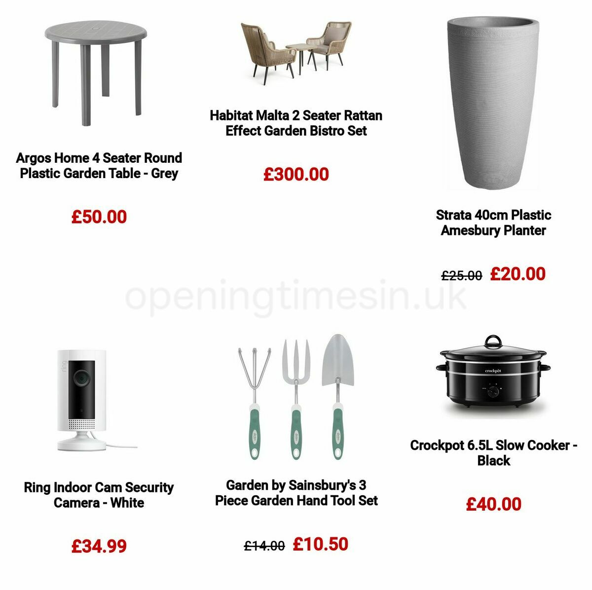 Argos Offers from 26 April