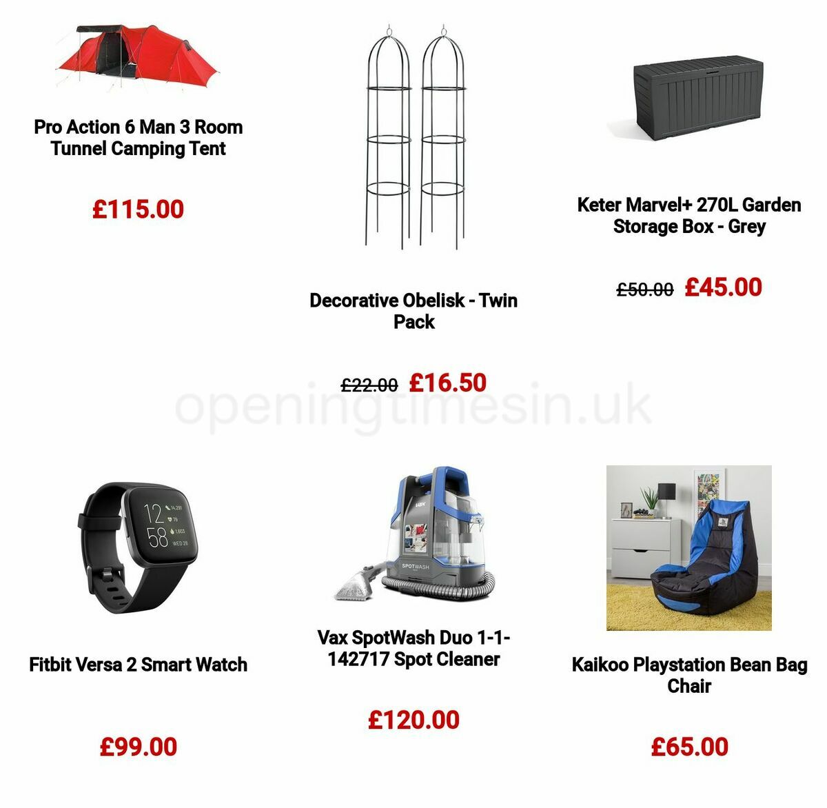 Argos Offers from 26 April