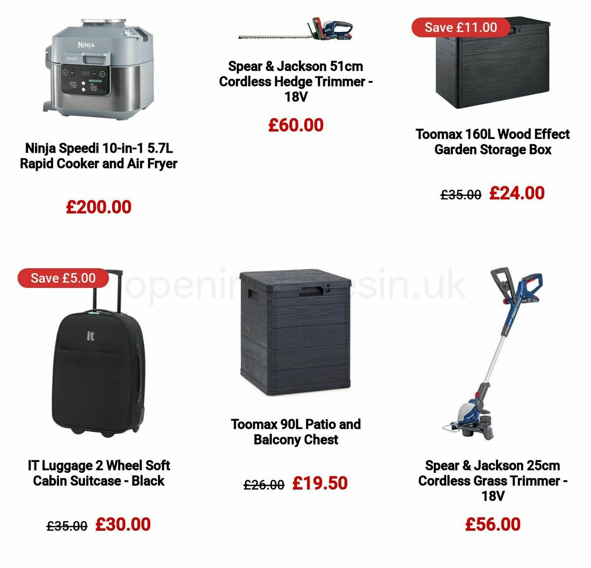 Argos Offers from 26 April