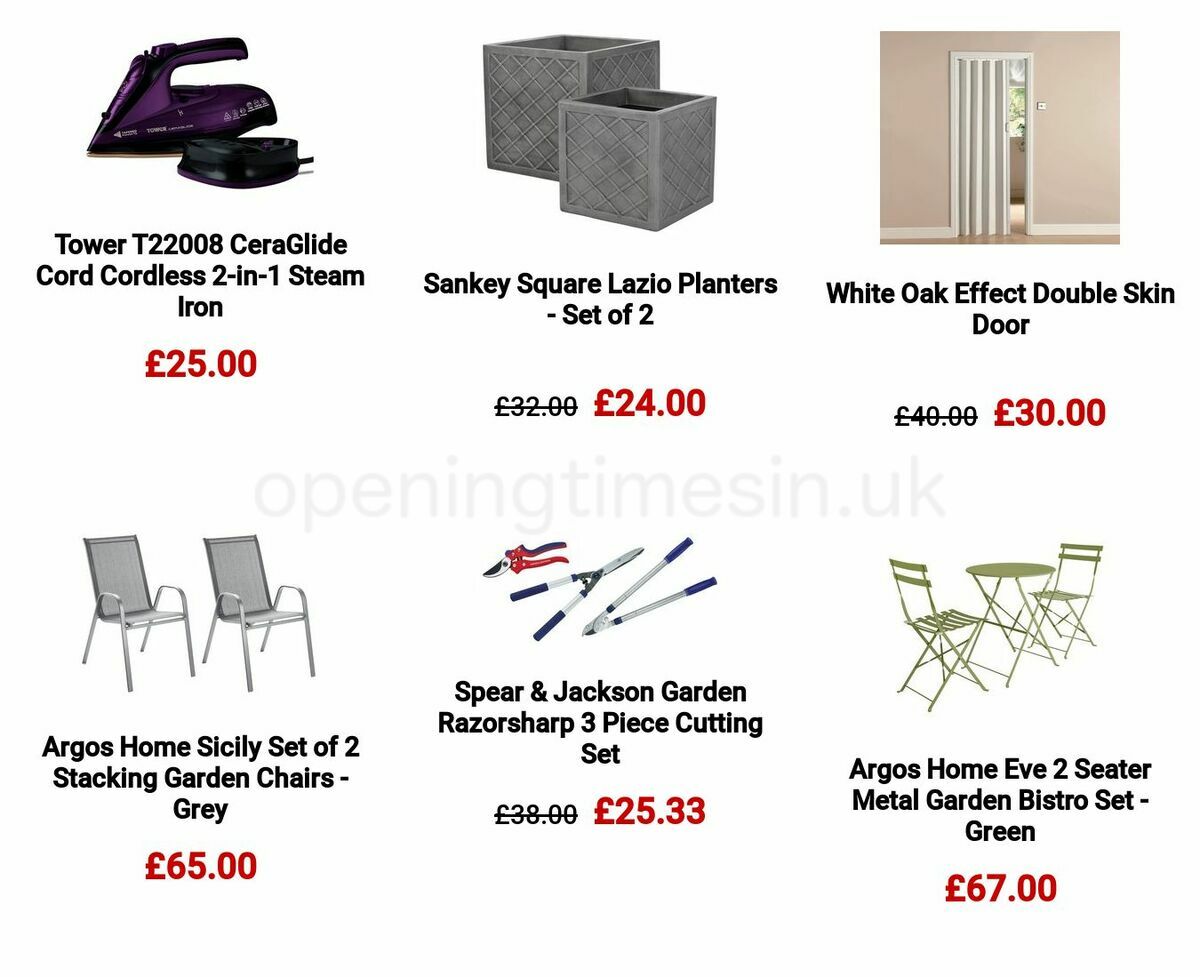 Argos Offers from 26 April