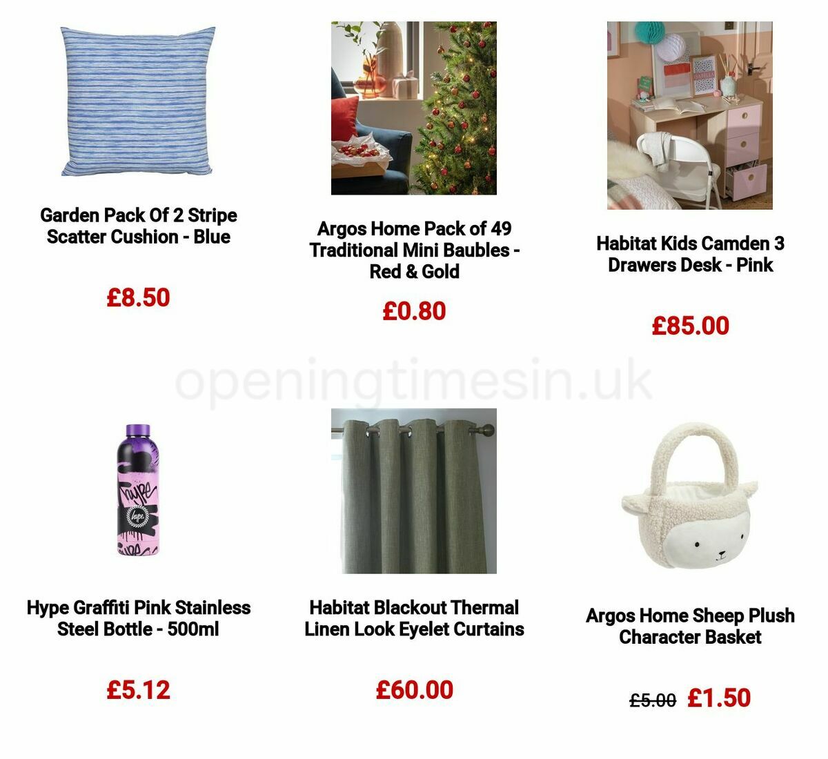 Argos Offers from 28 April
