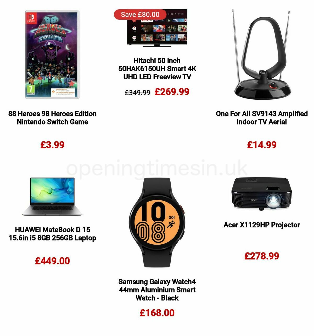 Argos Offers from 28 April