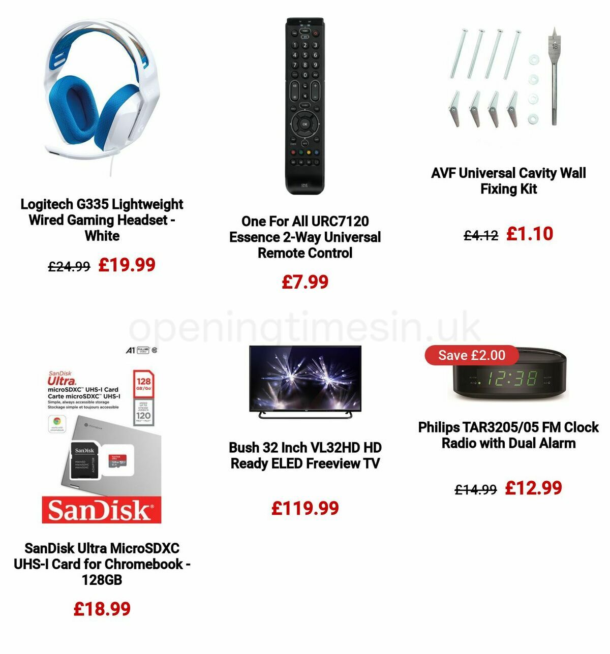 Argos Offers from 28 April