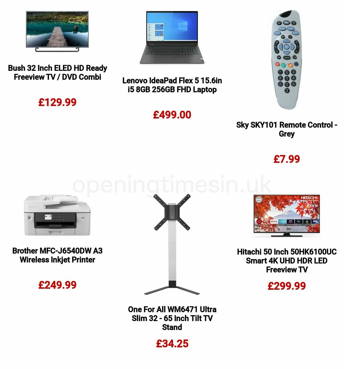 Argos Offers from 28 April