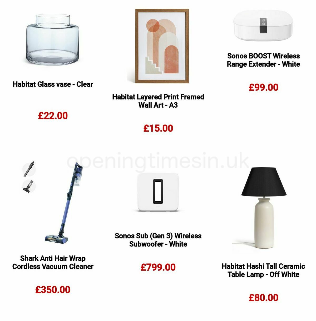 Argos Offers from 15 May