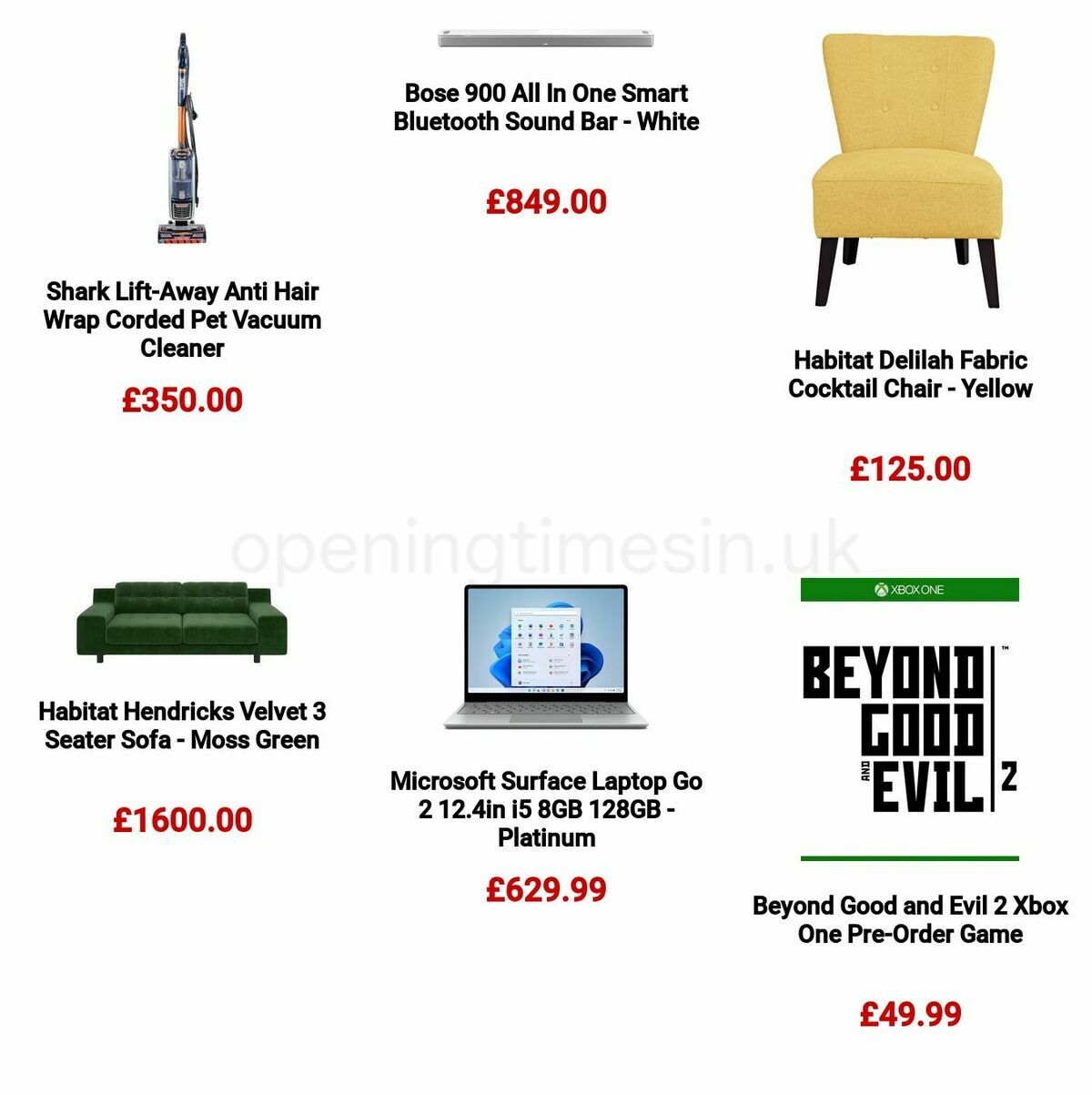 Argos Offers from 15 May