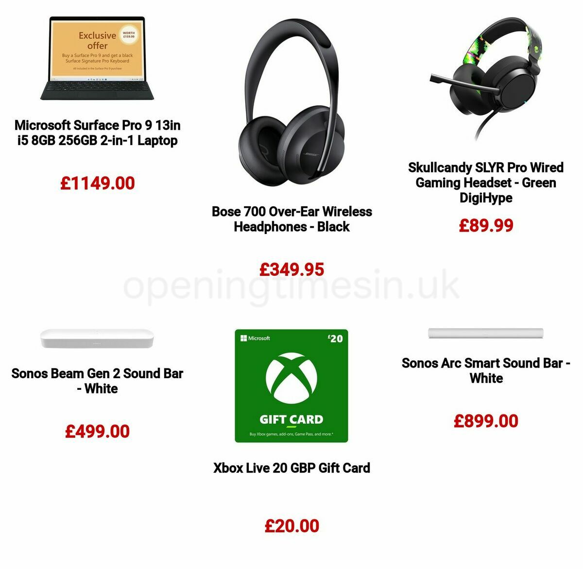 Argos Offers from 15 May