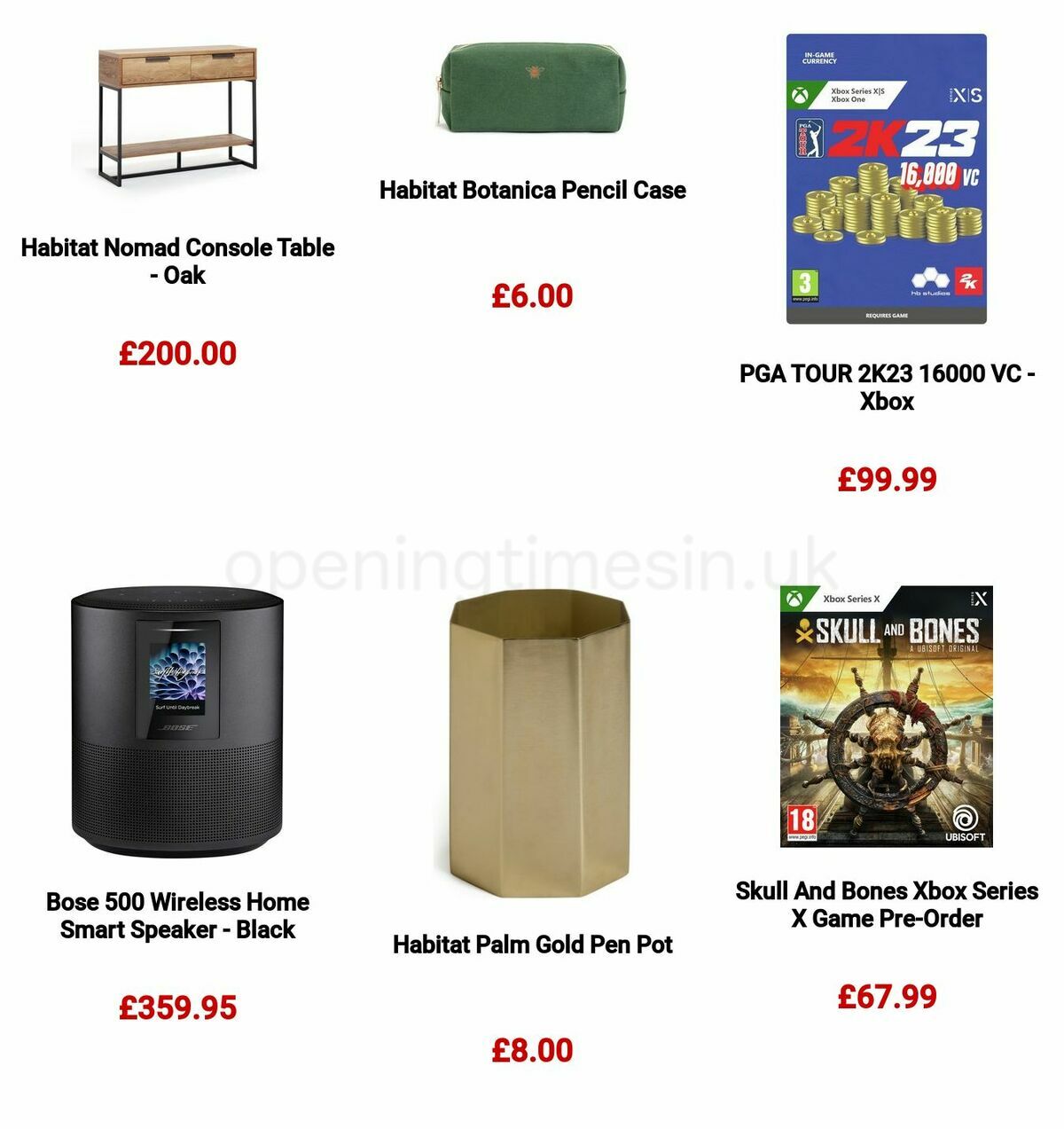 Argos Offers from 15 May