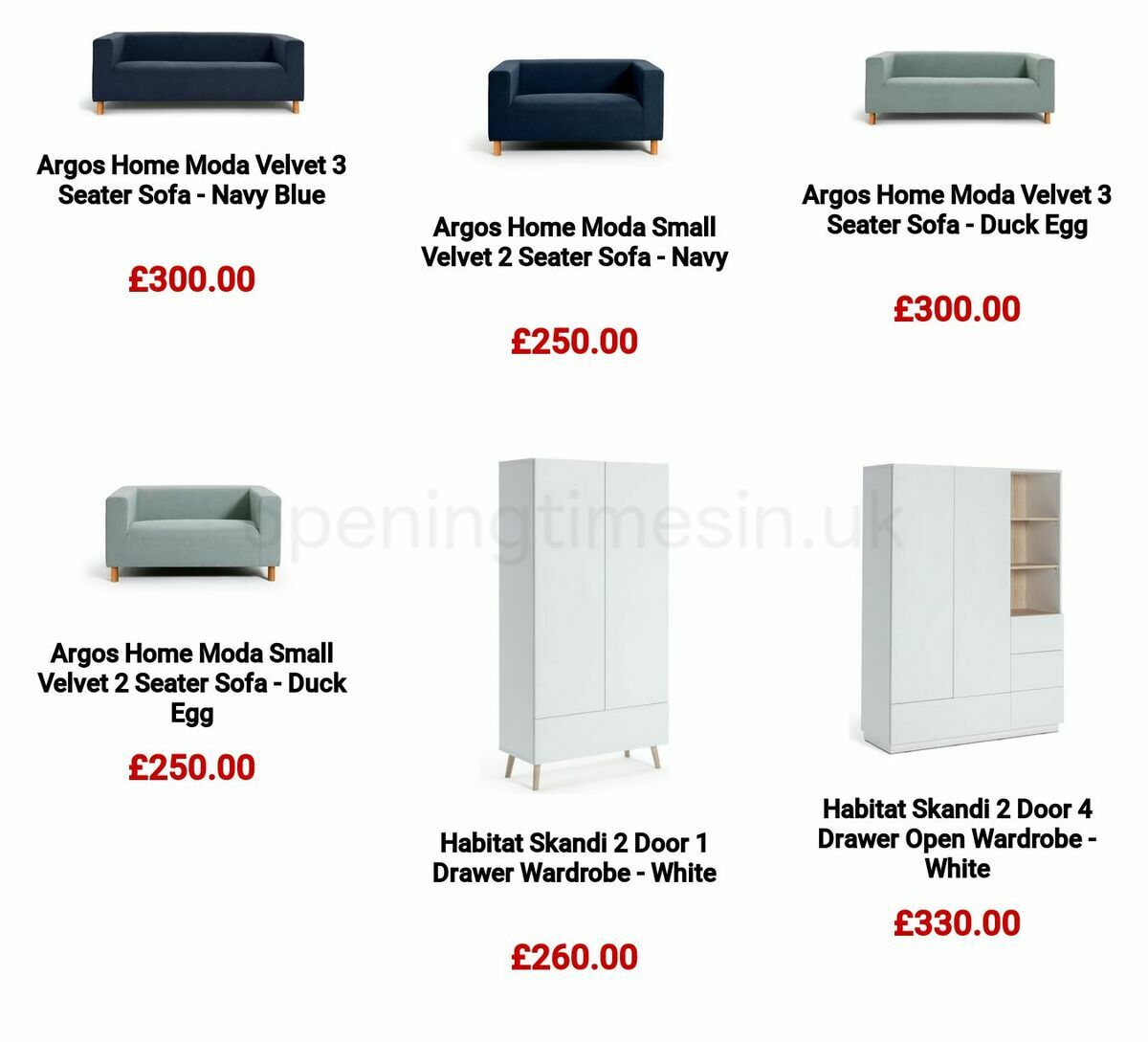 Argos Offers from 15 May