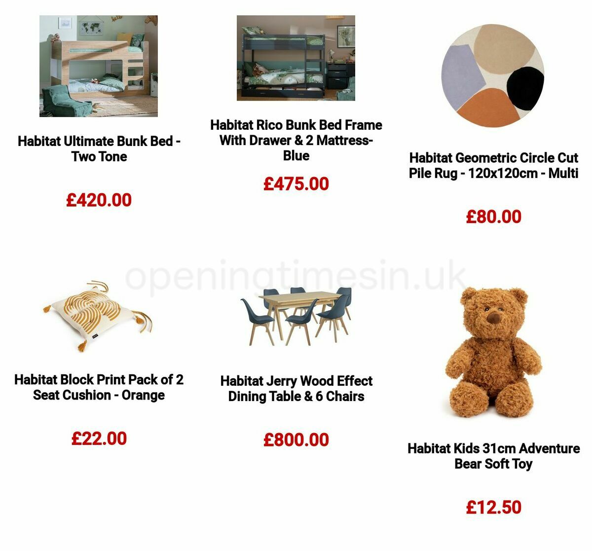 Argos Offers from 15 May