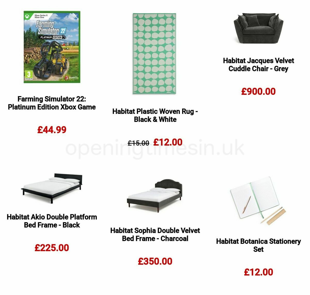 Argos Offers from 15 May