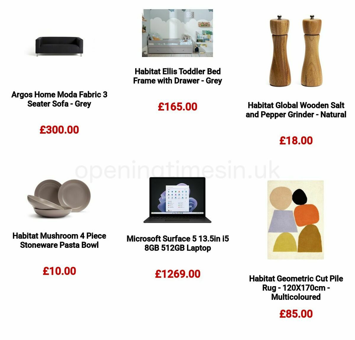 Argos Offers from 15 May