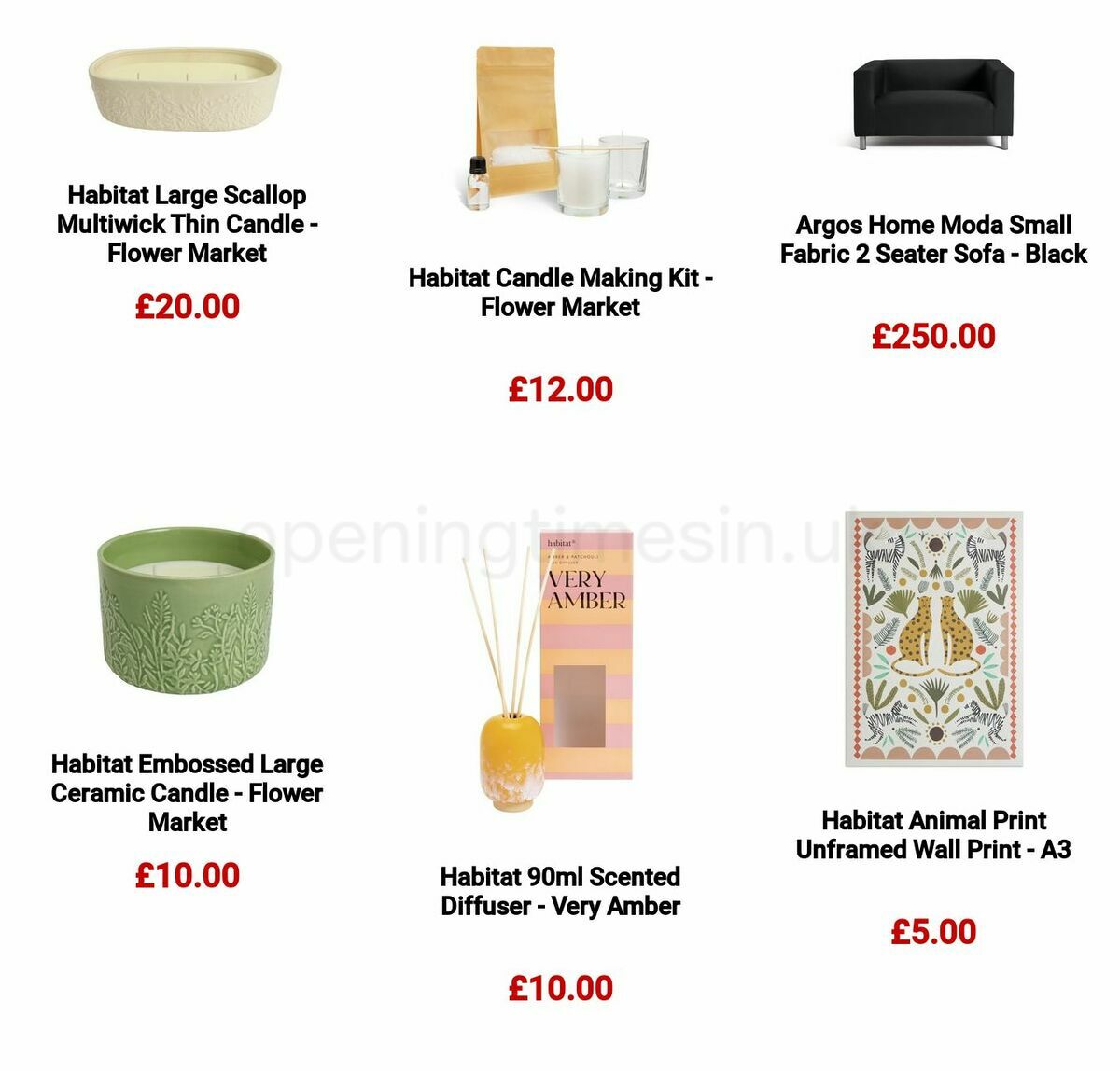 Argos Offers from 15 May