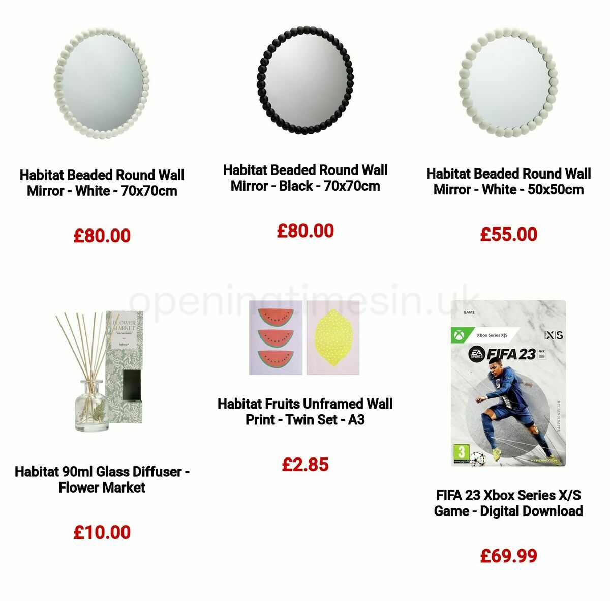 Argos Offers from 15 May