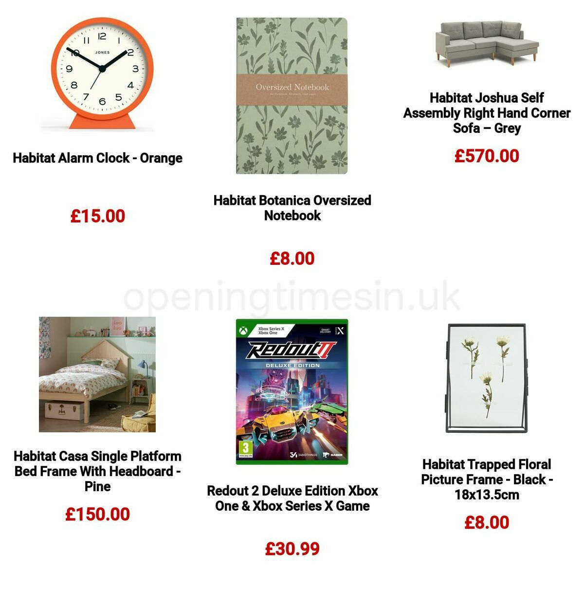 Argos Offers from 15 May