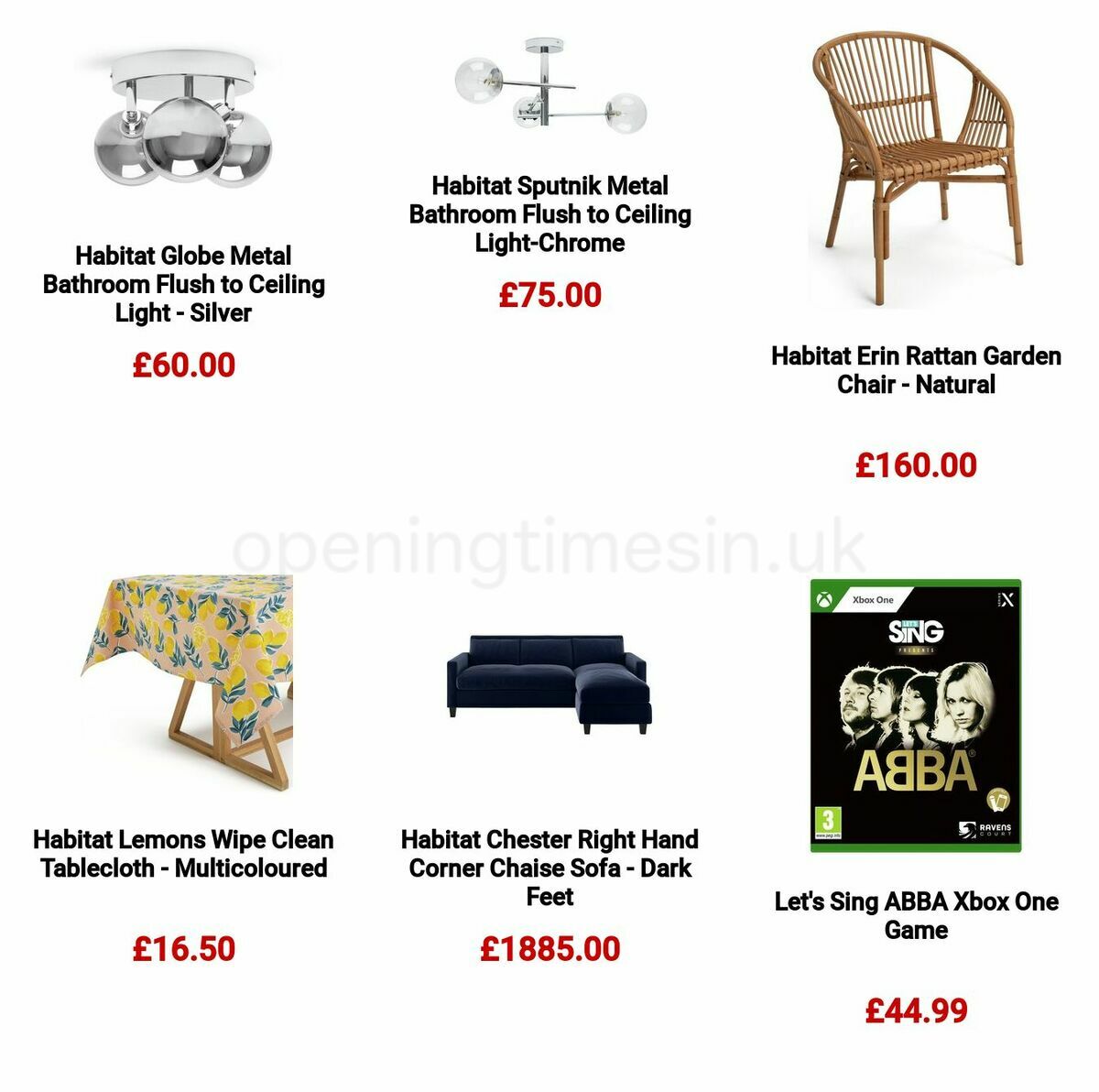 Argos Offers from 15 May