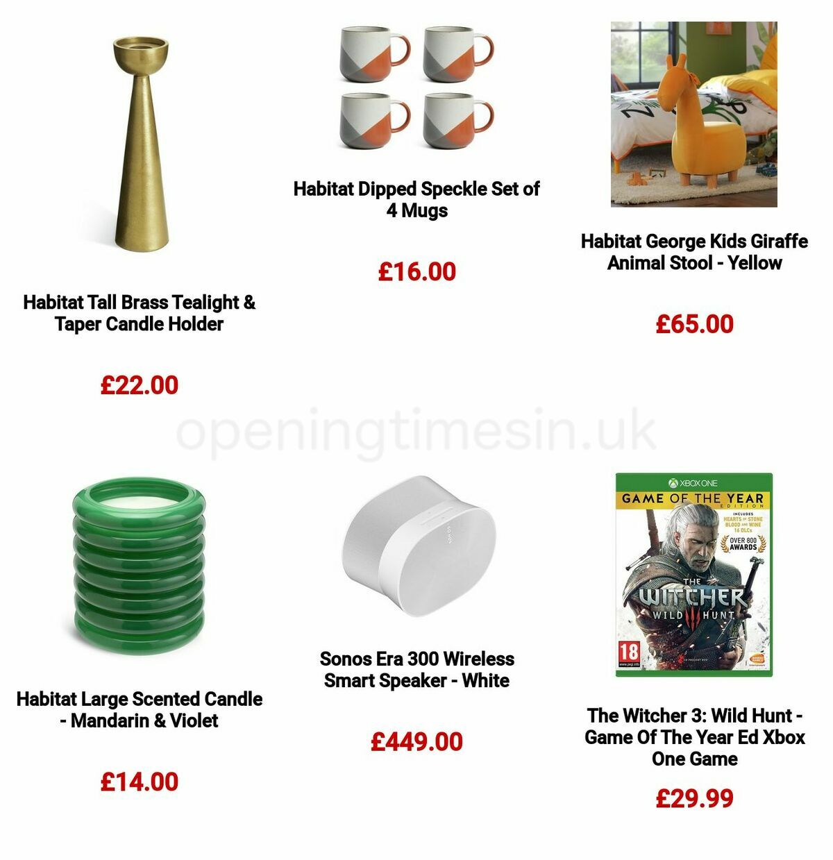 Argos Offers from 15 May