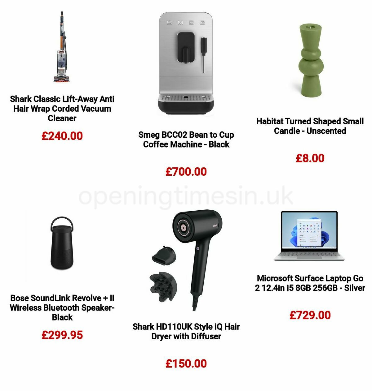 Argos Offers from 15 May