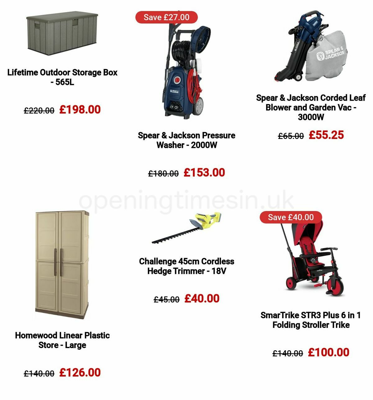 Argos Offers from 22 May