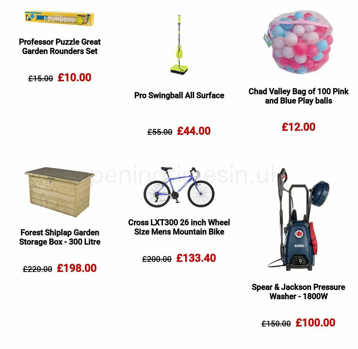 Argos Offers from 22 May