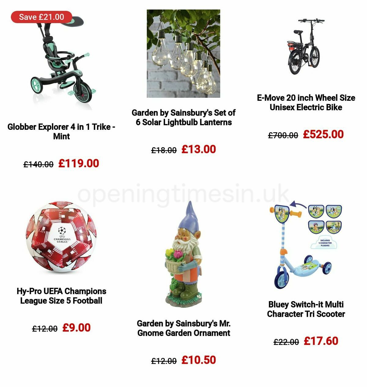 Argos Offers from 22 May